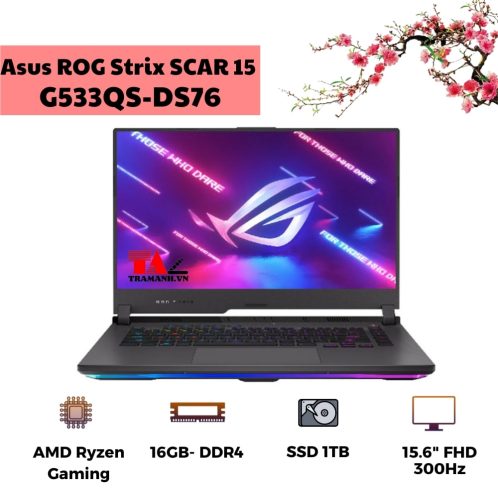 Asus ROG Strix SCAR 15 G533QS-DS76