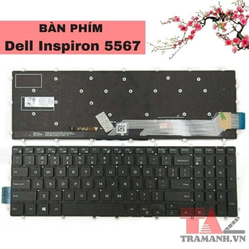 Thay Bàn phím laptop Dell Inspiron 5567