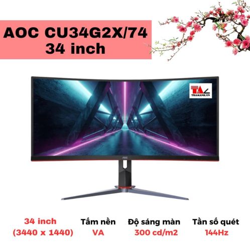 Màn hình AOC CU34G2X/74 34 inch
