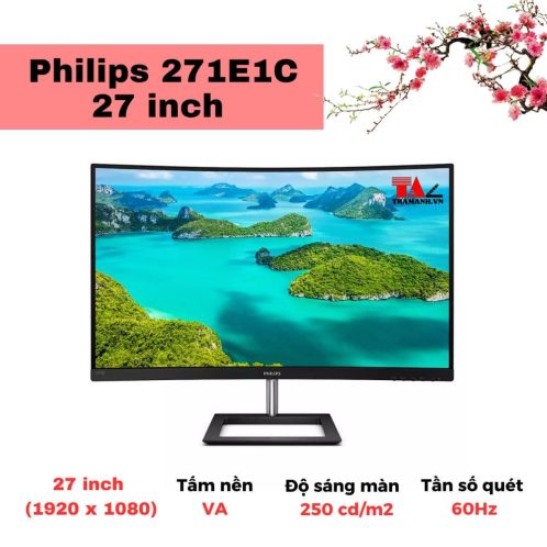 Màn hình Philips 271E1C 27 inch