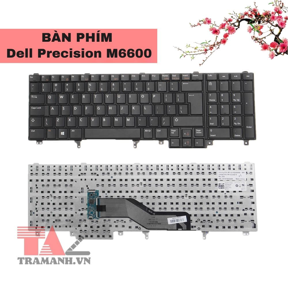 Thay Bàn phím laptop Dell Precision M6600 Thay Bàn phím laptop Dell Precision M6600